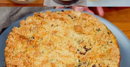 Torta sbriciolata di mele