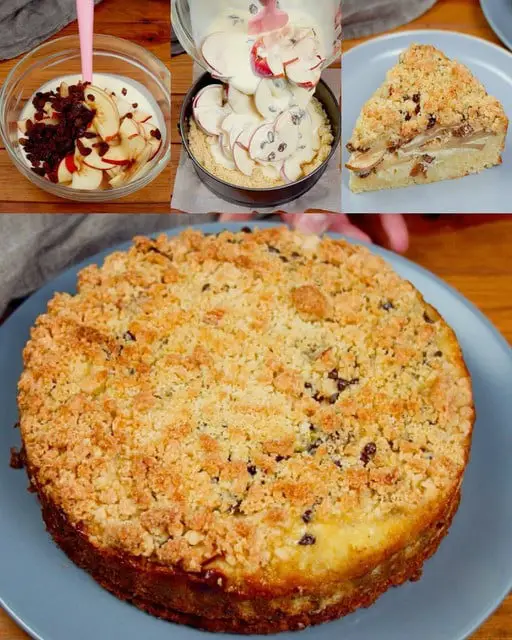 Torta sbriciolata di mele