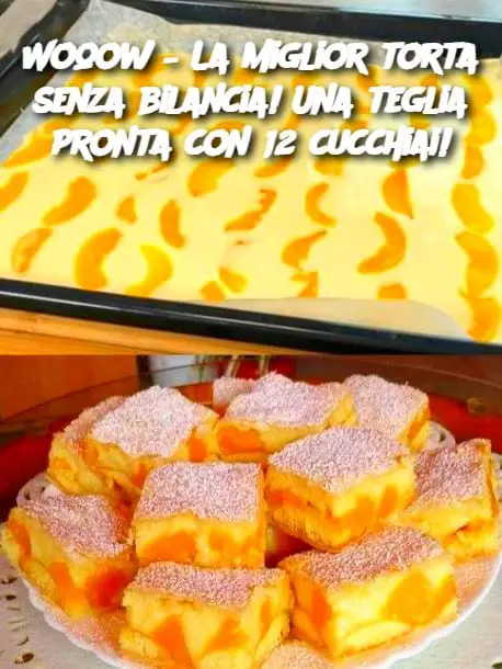 Torta senza bilancia facile