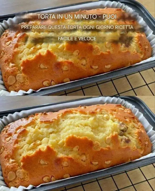 Torta veloce in 5 minuti