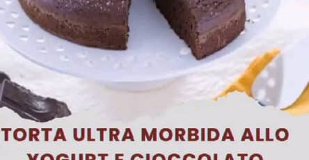 Torta yogurt cioccolato morbida