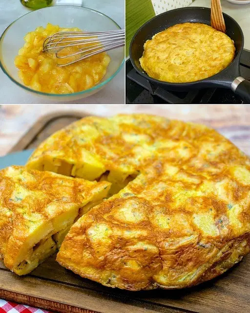 Tortilla di patate veloce