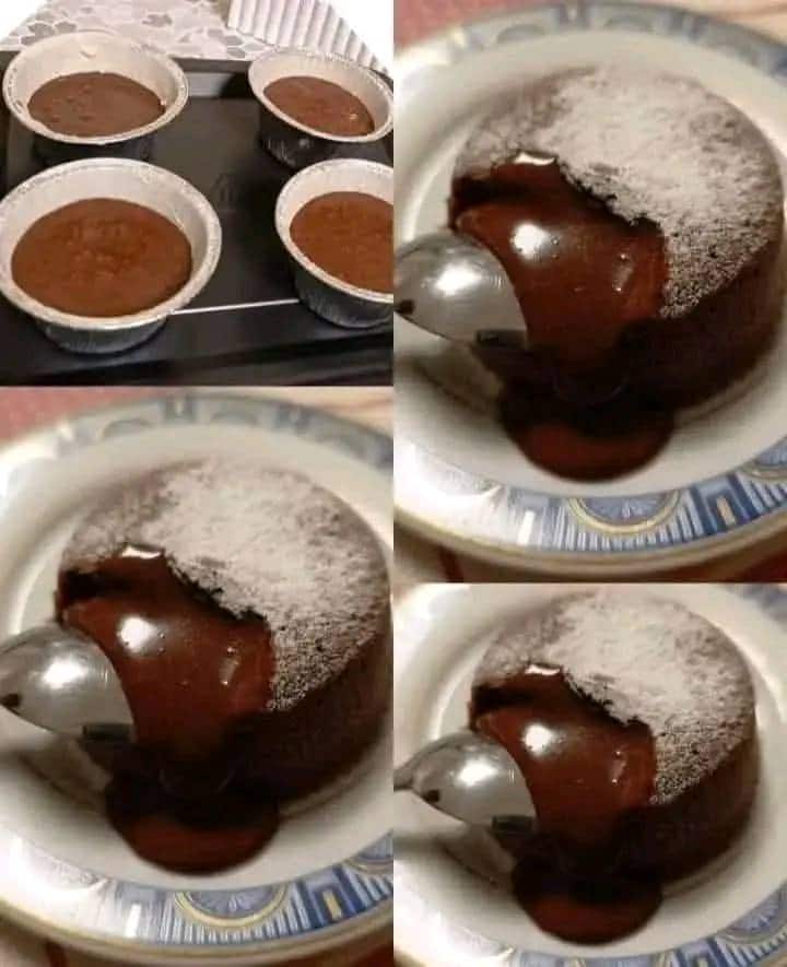 Tortini al cioccolato veloci