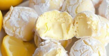 Truffe al limone deliziose