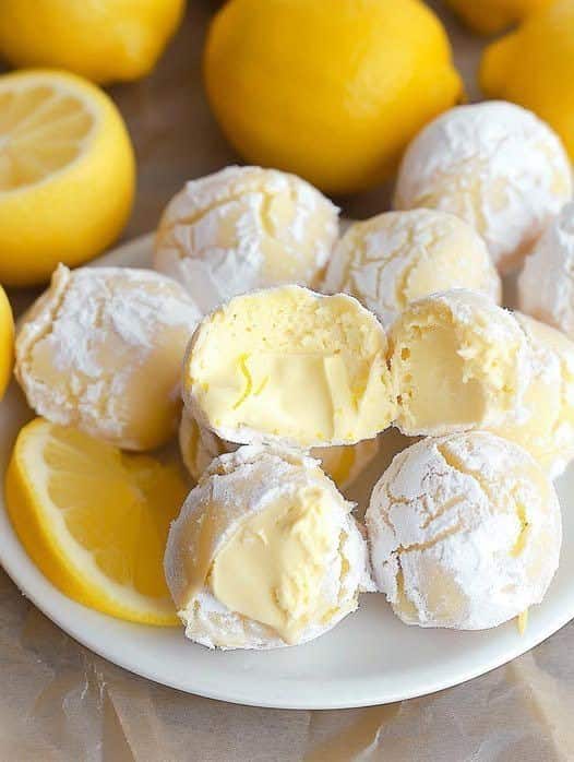 Truffe al limone deliziose
