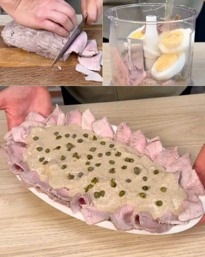 Vitello tonnato ricetta facile