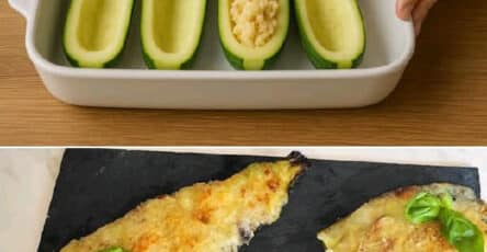 Zucchine ripiene al tonno