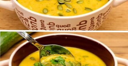Zuppa cremosa di zucchine
