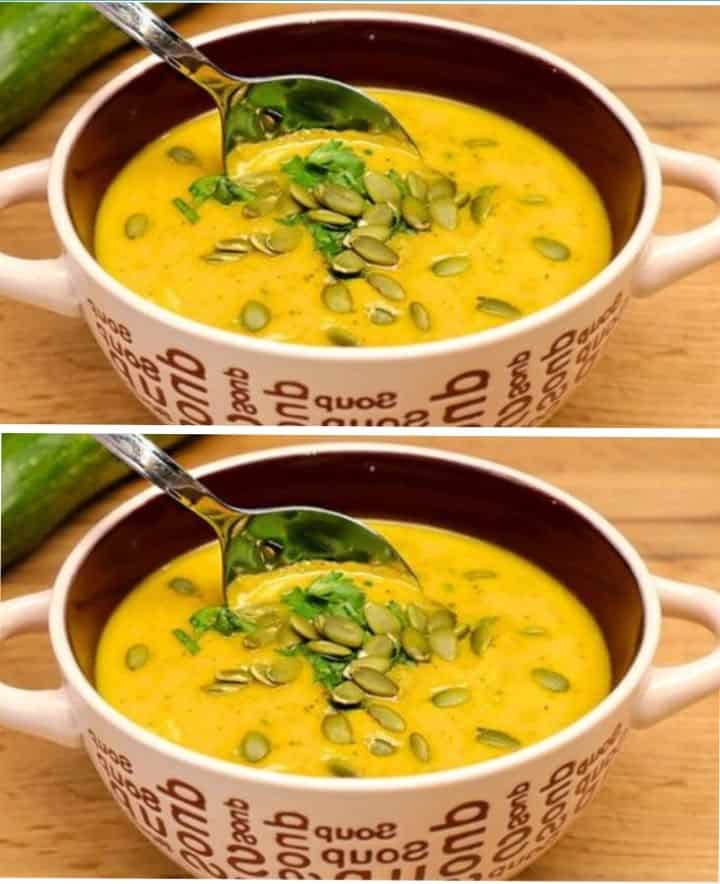 Zuppa cremosa di zucchine