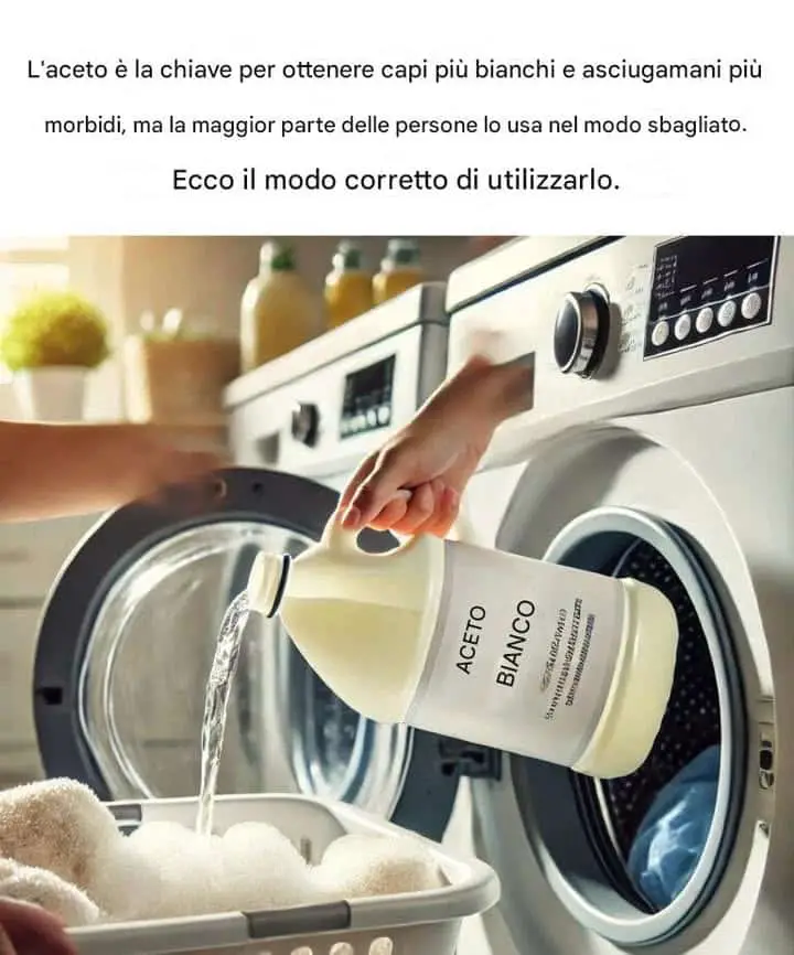 aceto bianco asciugamani morbidi