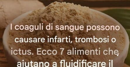 Alimenti anticoagulanti potenti