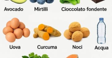alimenti salutari per cervello