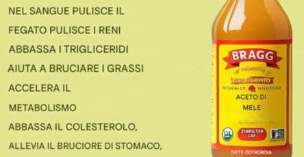 benefici salute aceto mele