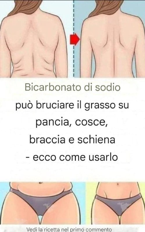 bicarbonato di sodio dimagrante