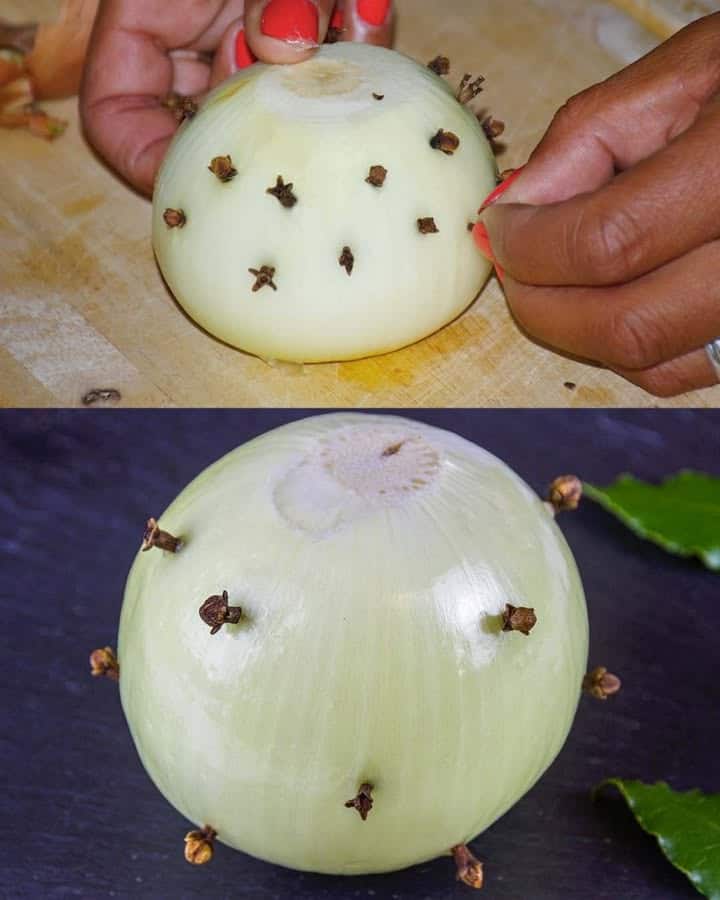 chiodi di garofano cipolle