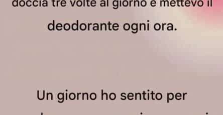 corpo puzzava vero motivo