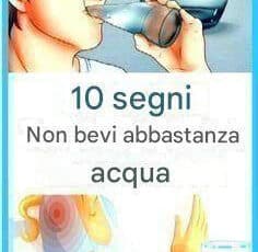 disidratazione corpo sintomi