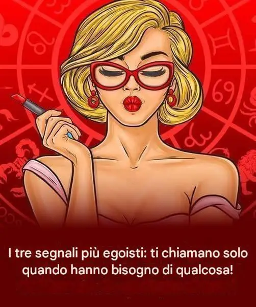 egoisti segni zodiacali più