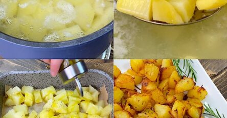 patate arrosto croccanti teneri