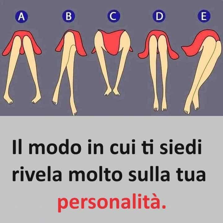 posture rivelano chi sei