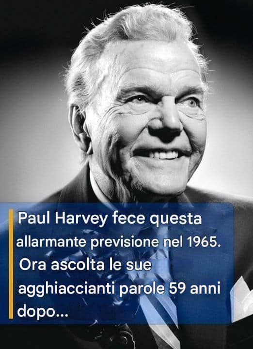previsione di Paul Harvey