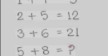 problema di matematica