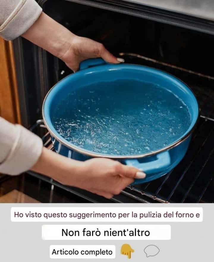 pulizia del forno facilmente