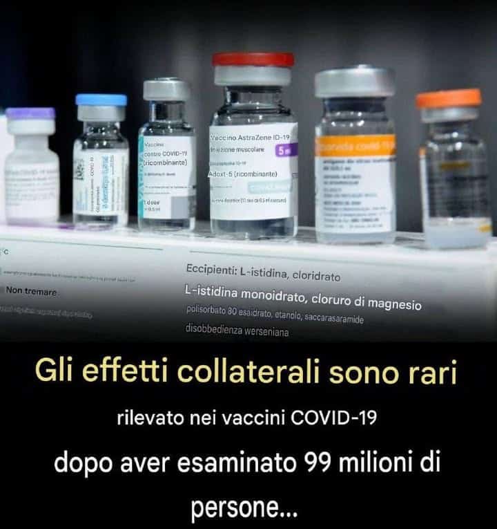 sintomi dopo vaccini COVID-19