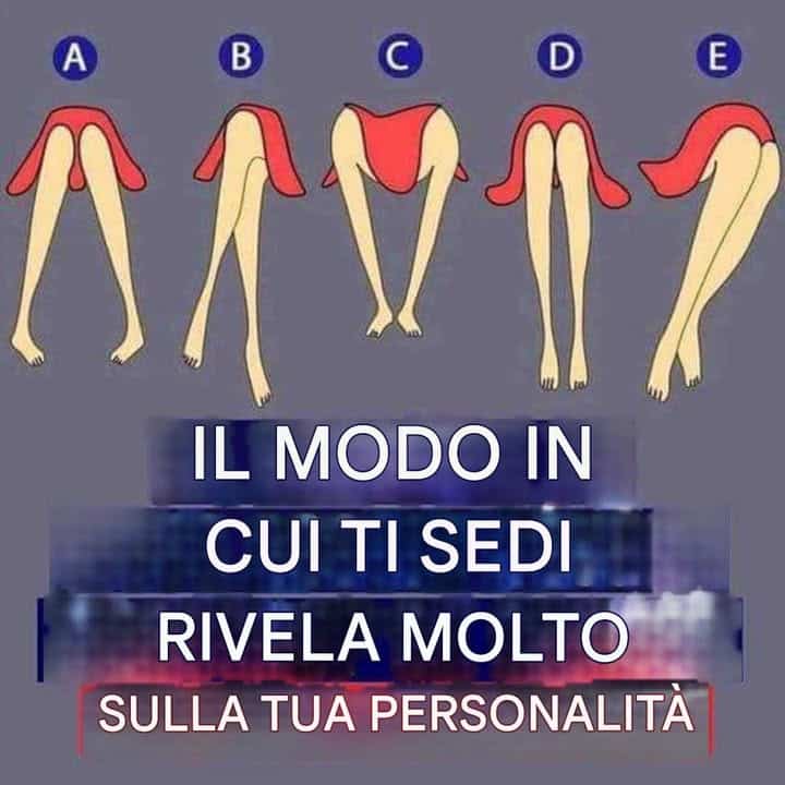 sitting posture personality traits
