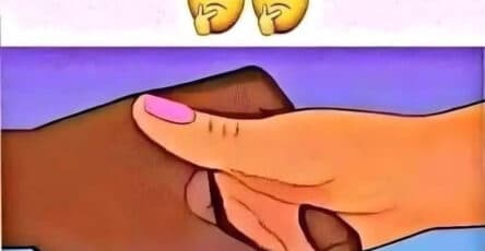 uomo gratta palmo donna