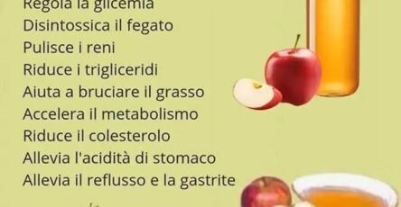 Aceto di mele beneficio
