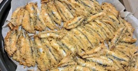 Alici gratinate al forno