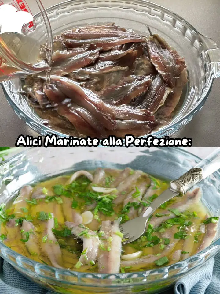 Alici marinate perfette