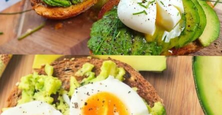 Avocado toast uovo morbido