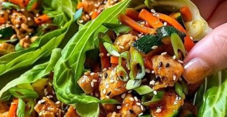 Avvolgimenti di pollo thailandesi