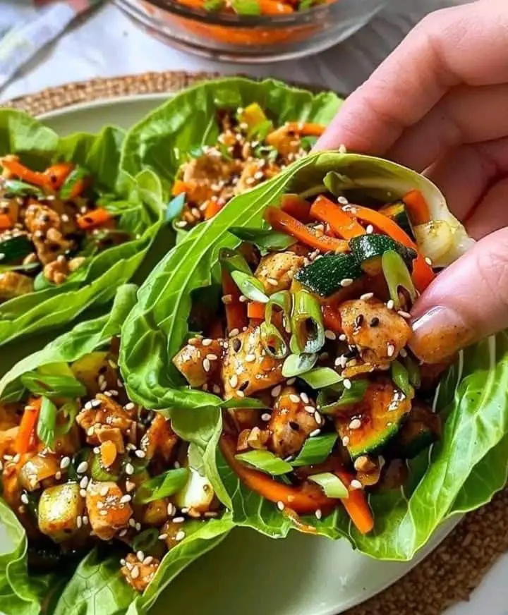 Avvolgimenti di pollo thailandesi