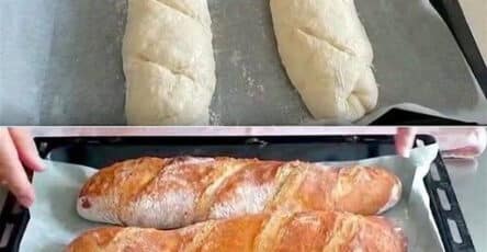 Baguette fatte in casa