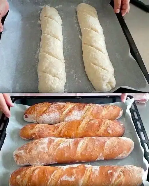 Baguette fatte in casa