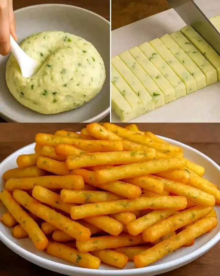 Bastoncini di formaggio croccanti