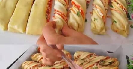 Bastoncini di pizza veloci