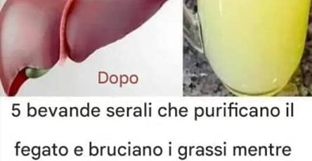 Bevande depurative fegato