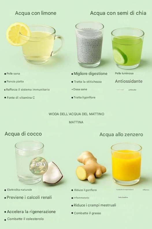 Bevande naturali mattutine