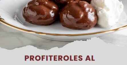 Bignè farciti al cioccolato