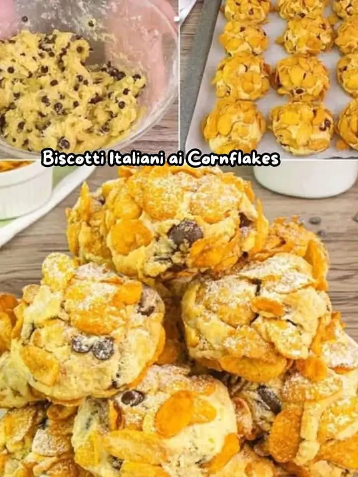 Biscotti ai cornflakes