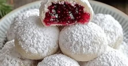 Biscotti di Natale al lampone