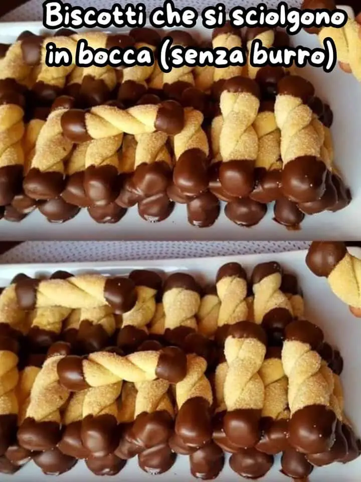 Biscotti senza burro