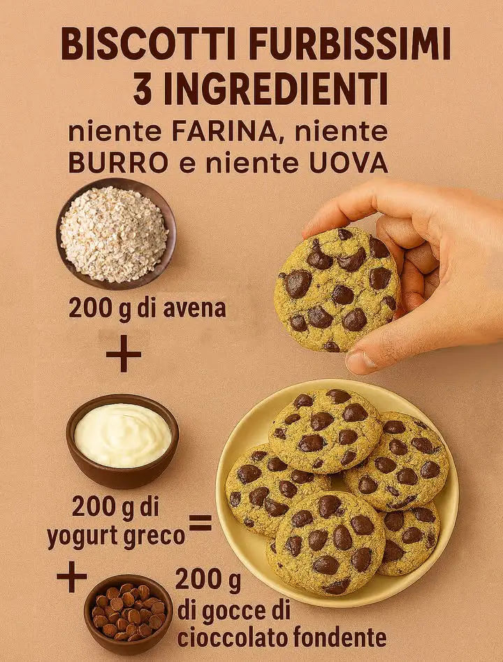 Biscotti senza uova e burro