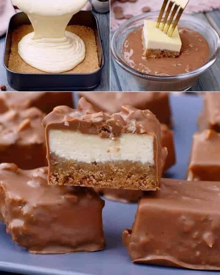 Bocconcini di cheesecake