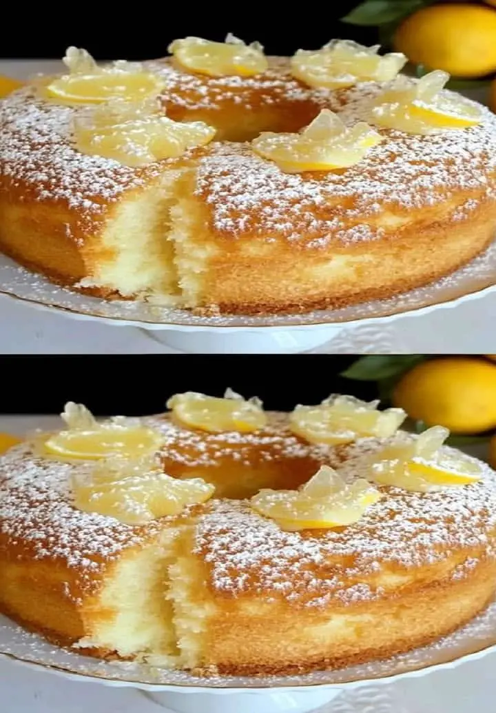 Bolo al limone degli Dei