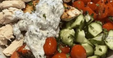 Bowl Mediterraneo con Pollo
